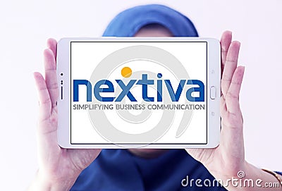 Nextiva company logo Editorial Stock Photo