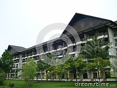 Nexus Resort Karambunai Stock Photo