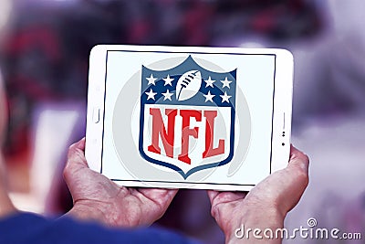 Nfl, National Football League logo Editorial Stock Photo