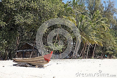 Ngapali beach, Myanmar Stock Photo