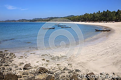 Ngapali Beach - Rakhine State - Myanmar (Burma) Stock Photo