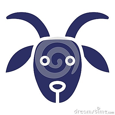 Goat Isolated Vector Icon which can be easily modified or edited as you want Vector Illustration