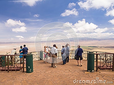 Ngorongoro Crater Editorial Stock Photo