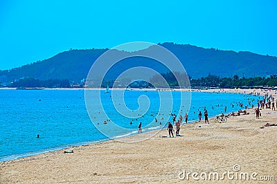 Nha Trang beach, Vietnam Stock Photo