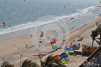 Nha Trang Beach View Editorial Stock Photo