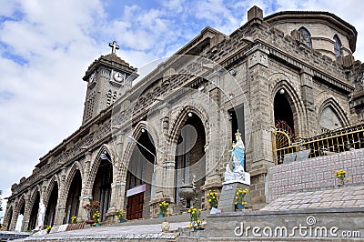 Nha Trang Cathedral Stock Photo