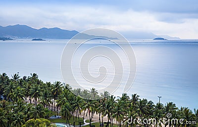 Nha Trang seascape, Vietnam. Stock Photo