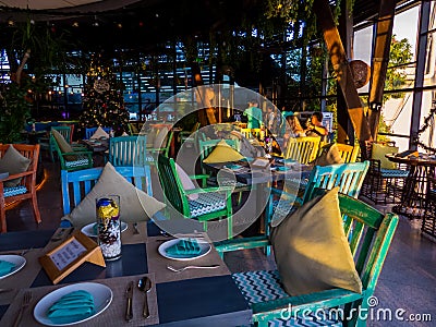 Skylight Restaurant, Nha Trang Editorial Stock Photo