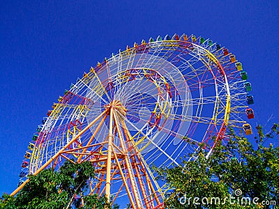 Sky Wheel, Vinpearl Amusement Park, Nha Trang Stock Photo