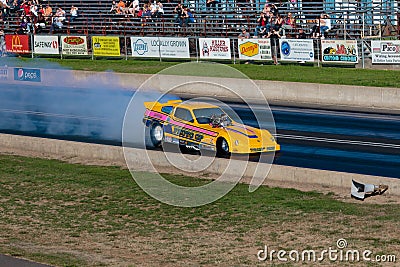 NHRA 30th Annual Fall Classic at the Woodburn Dragstrip Editorial Stock Photo