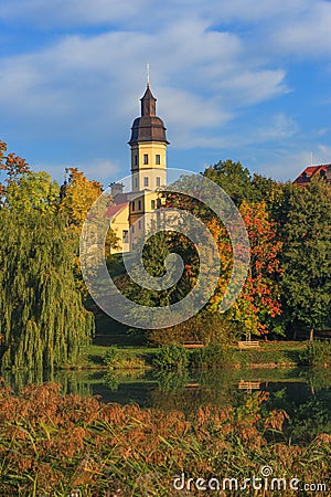 Niasvizh castle, Belarus Stock Photo