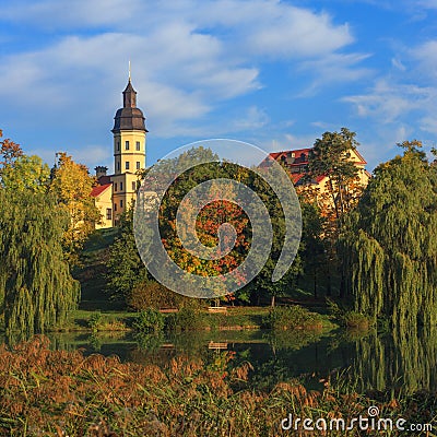 Niasvizh castle, Belarus Stock Photo