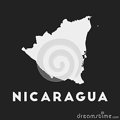 Nicaragua icon. Vector Illustration