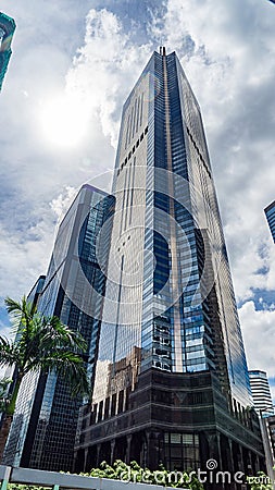 Nice architecture, Hong Kong City. Stock Photo