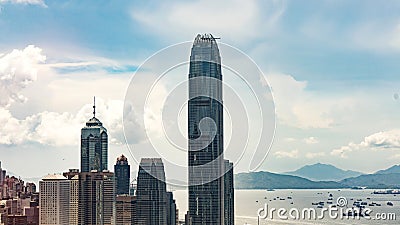 Nice architecture, Hong Kong City. Stock Photo