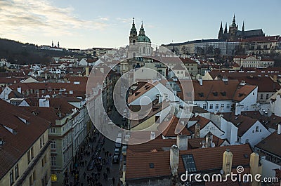 Nice architecture in the old city. Editorial Stock Photo