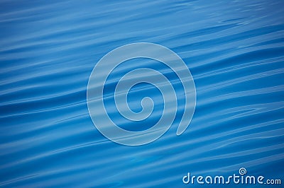 Nice blue water ripples Stock Photo