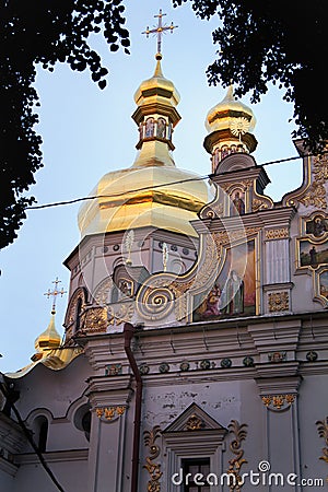 Nice church architecture. Cities Stock Photo