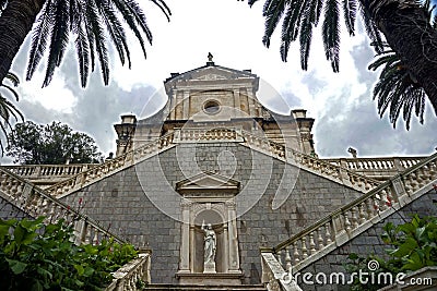 Nice church in Montenegro 1 Stock Photo