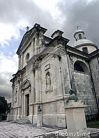 Nice church in Montenegro 2 Stock Photo