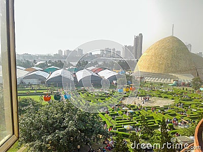 Nice City from window. Stock Photo