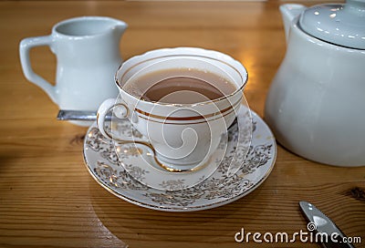 Nice cup od Tea Stock Photo