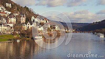 Nice day in heidelberg Stock Photo