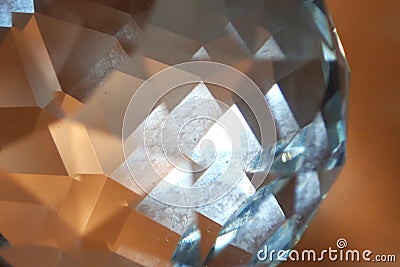 nice diamond glass texture Stock Photo