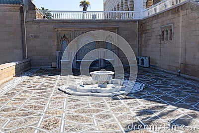 nice fountain in rabat morocco Editorial Stock Photo