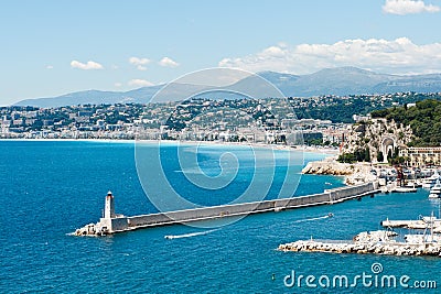 Nice France Stock Photo