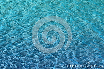 Vintage light blue bright ocean water texture - cute abstract photo background Stock Photo