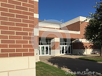 Nice GYM in high school Stock Photo