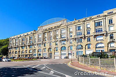 The Nice Havrais building in Sainte-Adresse, France Editorial Stock Photo