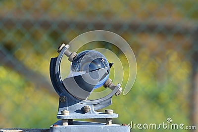 Nice Heliograph, a meteorological instrument Stock Photo