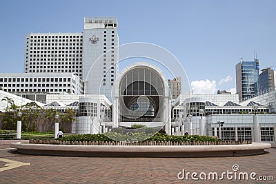 Nice Kowloon park in city Hongkong, south of China Editorial Stock Photo