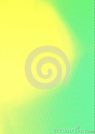 Nice light green and yellow mixed grdient vertical background with copy space for text or image Stock Photo