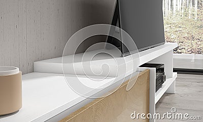 Nice living room with modern forniture. Stock Photo