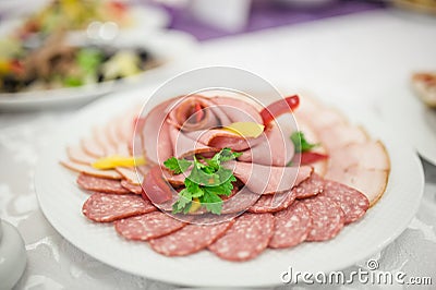 Nice looking and tasty food Stock Photo