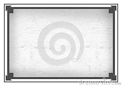 Nice ornate frame design Stock Photo