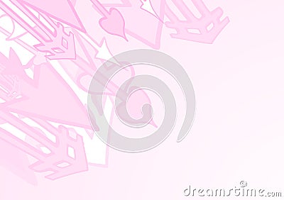 Nice pink cover Vector Illustration