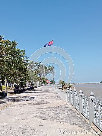 Nice place at muar johor Stock Photo