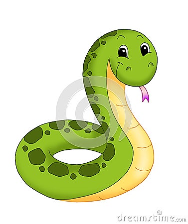 Nice snake Stock Photo