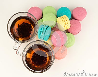 nice sweet color breakfast Stock Photo