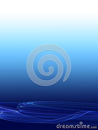 Nice very soft abstract flam wave background with smooth color gradient Stock Photo