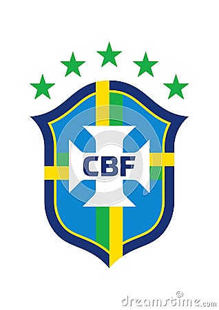 Brazil national football team logo Vector Illustration