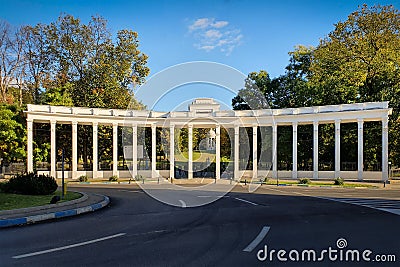 Nicolae Romanescu Park in Craiova, Romania Stock Photo