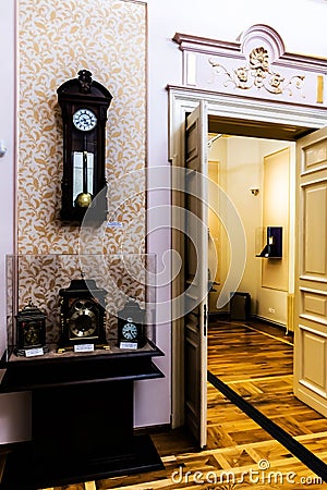 Nicolae Simache Clock Museum Editorial Stock Photo