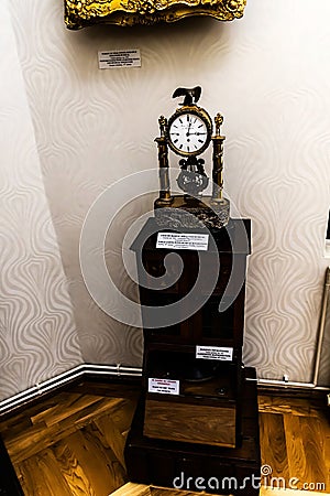 Nicolae Simache Clock Museum Editorial Stock Photo