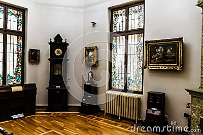 Nicolae Simache Clock Museum Editorial Stock Photo