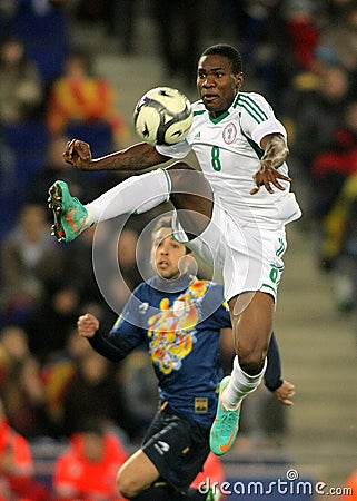 Nigerian player Brown Ideye Editorial Stock Photo